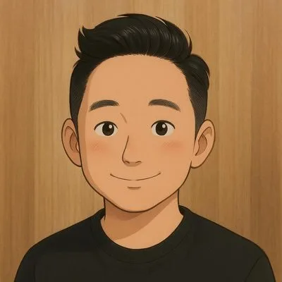 Cartoon portrait of Alex Lee